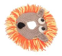 Garneck Accessoire pour Objectif Tricoté en Laine Tressée D’Éveil pour Bébé Décoration Adorable pour Appareil Photo Taille Unique Compatible Séance Photo Bébé et Animaux