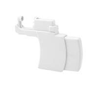 Garneck Accessoire pour Piercing D’oreille Clip Seul Blanc, Outil D’aide Perçage Compact, Matériel Sûr et Pratique pour Usage Personnel et Professionnel, Compatible Pistolet Perceur