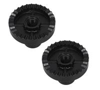 Garneck Accessoires de Balançoire D'extérieur en Plastique Noir pour Cadre de Auvent et Balançoire de Jardin, Installation Simple, Stabilité Renforcée, Compatible Universellement
