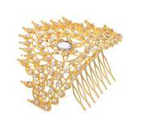 Garneck Accessoires de Cheveux Dorés Forme de Couronne Diadèmes pour Femmes et Filles pour Fêtes et Photos