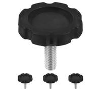 Garneck Accessoires pour Pied de Parasol Extérieur Vis de Serrage M8, Lot de 4 Pièces en Acier et PP, Installation Facile et Portable, pour Parasol de Jardin