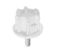 Garneck Accessoires pour Store Rétractable Rotatif à Manivelle, Blanc | Plastique et Acier, Usage Extérieur sur Balcon, Installation Simple, Fonctionnement Fluide, Style Moderne