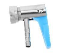 Garneck Adaptateur de Gonflage de Pneus Cuivre Clip Rapide pour Tuyau de Compresseur Air Embout pour Gonfleur de Pneus Voiture et Trottinette Raccord Durable pour Entretien Pneumatique