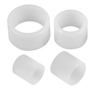 Garneck Adaptateur Meuleuse à Banc en Plastique Blanc, Compatible Meule de 13-20mm, Améliore L'efficacité de Travail pour Métal et Pierre