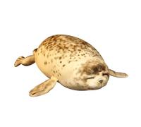 Garneck adorables Jouets d'otarie LED LEDs Coussin Doux Plush Rembourrage Pouf en Peluche Beaux Jouets en Peluche lit en Peluche poupée en Peluche Souple Coton PP