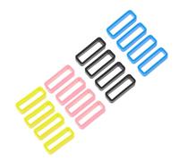 Garneck Anneaux de Retenue en Silicone 20 CM Lot de 16 Pièces Accessoires pour Bracelet de Montre Attache et Connecteur Compatibles Montres Connectées Usage Quotidien
