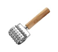 Garneck Attendrisseur de Viande Acier Inoxydable à Marteau à Steak pour Cuisine Manuel et Pratique Manche Antidérapant pour BBQ et Cuisine Familiale