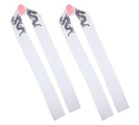 Garneck Bandeau Japonerie Samouraï Blanc en Polyester - 1 Paire de Bandeaux Larges pour Karaté et Sport - Accessoire de Costume Cuisine Japonaise Bandeau D’Entraînement et Cosplay -