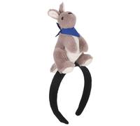 Garneck Bandeau Peluche Kangourou Doux pour Garçon Fille et Adultes Accessoire Animalier Mignon pour Fêtes à Thème Photos Souvenirs et Événements Au Zoo Serre-tête Kangourou Peluche