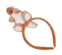 Garneck Bandeau Peluche Kangourou pour Garçon Fille Serre-tête Animal de Zoo Accessoire Photo Amusant pour Fêtes et Événements Scolaires