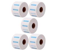 Garneck Bandes de Cou 5 Rouleaux Souples et Extensibles en Papier Blanc Jetables pour Coiffure Imperméable pour Traitements Capillaires Professionnels
