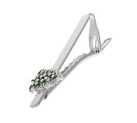 Garneck Barrette de Cravate Homme Sapin Noël, Alliage, Clip Festif Élégant | Attache Sûre et Pose Facile, Réutilisable pour Fêtes de Fin D’année, Costume D’affaires et Tenue Soignée
