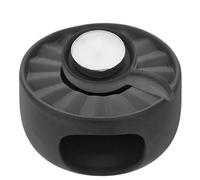 Garneck Base de Cuisinière pour Théière en Céramique Noire Support pour Bougie Chauffe-Plat, Chauffe-thé Élégant et Rétro pour Bureaux et Amateurs de Thé