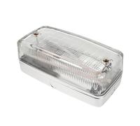 Garneck Base de Lampe en Aluminium Antidéflagrante pour Hotte Aspirante Professionnelle Abat-Jour en Verre Antibuée Diffuseur Lumineux Cuisine Commerciale Accessoire de Remplacement