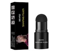Garneck Bâtonnet de Remplissage pour Barbe Noir Mini Brosse Correcteur de Barbe Sain et Sûr pour Modelage et Densification Quotidien