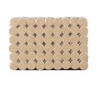 Garneck Bâtonnets de moxa naturels marron sans fumée, papier 54 pièces, bâton armoise pour thérapie traditionnelle et relaxation