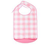 Garneck Bavoir Repas Adulte Imperméable Grand Format en Tissu Doux et Résistant Tablier de Protection pour Vêtements avec Récupérateur Amovible pour Repas et Soins en Ehpad