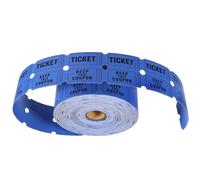 Garneck Billets de Raffle Billets Universels pour Événements Activités et Attractions Papier Bleu Faciles à Déchirer Utiliser pour Stimulation de Participation et Récompenses