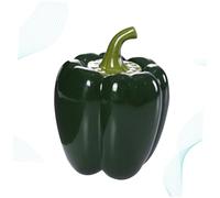 Garneck Bocal Céramique Hermétique Forme De Poivron Vert Conteneur De Stockage Pour Thé Bonbons Et Collations Magasin