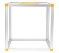 Garneck Boîte à Tombola Transparente 25x25x25 Cm, Urne Cubique pour Loterie et Concours, Boîte à Billets pour Événements et Fêtes, Fournitures de Tombola, Collecte de Dons, Jeu de Tirage