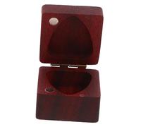 Garneck Boîte De Rangement Bois pour Médiators De Guitare Étui à Plectre avec Motif pour Amateurs De Guitare