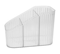 Garneck Boîte de Rangement Cosmétique Organiseur Multifonctionnel et Gain de Place en Plastique Acrylique à 3 Compartiments Design Esthétique Élégant pour Cils et Maquillage