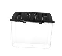 Garneck Boîte Élevage pour Reptiles Et Araignées Étui Transparent avec Orifice De Ventilation Mangeoire Pratique Et Résistante