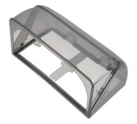 Garneck Boîte Étanche pour Prise Électrique Double Type 86 Installation Facile en Plastique Noir, Protection Extérieure L'eau et Boîtier Incliné pour Usage Commercial et Extérieur
