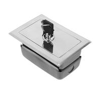 Garneck Boîtier de Commande Manuelle pour Volet Roulant Électrique, Enclos Vide Métallique avec 2 Clés, Interrupteur à Bouton-Poussoir Momentané, Verrou de Sécurité pour Porte de Garage,