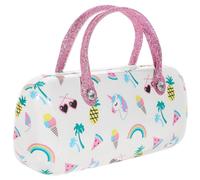 Garneck Boîtier Lunettes Rigide Garçon Fille Motif Cartoon Étui Portable Léger Doublure Douce Protection Anti-rayures pour Lunettes et Accessoires Rangement Multifonction Garçon Fille