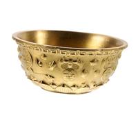 Garneck Bol Corne Abondance Laiton Décoratif Résidence Élégante Et Bureau Ornement Créatif Multifonction Sculpture Artisanale Pour Intérieur Et Cadeau Motif Aléatoire