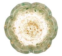 Garneck Bol Décoratif Résine Lotus Vert pour Bijoux et Clés Organiseur Polyvalent pour Bagues Boucles Oreilles et Colliers Plateau Trinket Élégant pour Entrée et Décoration Intérieure