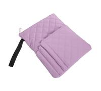 Garneck Book Sleeve With Zipper Padded Book Protector Pouch For Teachers Students Readers Versatile Storage Case With Pen Compartment