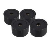 Garneck Bouchons de Finition Noirs en Plastique pour Arbre à Chat, Lot de 4 Pièces, Embouts M8 pour Poteaux de Griffoir, Adaptés aux Zones D'activité et Escalade de Chat