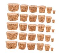 Garneck Bouchons Liège Assortiment pour Bouteilles Bouchons Décoratifs pour Vin et Bricolage Étanchéité et Ajustement Parfait