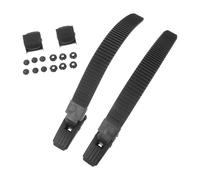 Garneck Boucle de Patins Polyvalente, 2 Ensembles, Réglage sans Outil | Plastique Noir, Fixation Stable pour Patins à Roulettes et Bottes Inline, Entretien et Remplacement