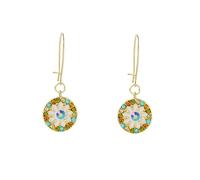 Garneck Boucles D’Oreilles Pendantes Rondes Style Renaissance 1 Paire Bijoux D’Oreilles Féminins Romantiques Légères et Élégantes pour Fête Mariage Shopping Présent Femme