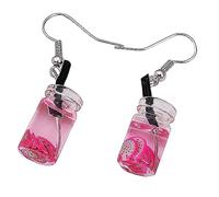 Garneck Boucles d'Oreilles Pendantes de Fruit pour Femmes Bijoux Amusants Matériau Solide Usage Design Original pour Fêtes