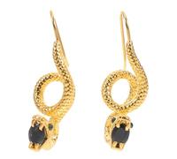 Garneck Boucles Oreilles Serpent Pendantes Pour Femmes Et Hommes Créoles Reptile Ornées Style Bohème Zodiaque Mystique Halloween Serpent