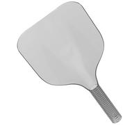 Garneck Bouclier Protecteur de Laque pour Cheveux Poignée, Visière de Protection Faciale en Pet Translucide Noir, Écran Facial pour Coloration et Soins Capillaires en Salon, Accessoire