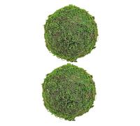 Garneck Boules de Mousse Artificielle Décoratives en et Plastique, Faciles à Organiser et Gérer 2pcs pour Fête et Salle à Manger