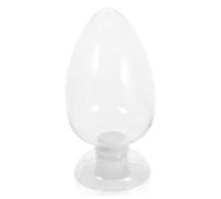 Garneck Bouteille Conique Transparente Bouteille Échantillon Allumettes avec Bouchon Flacon De Présentation Support De Rangement