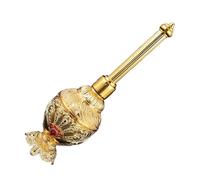 Garneck Bouteille Eau Bénite Décorative Arabe Moyen-Orient Compacte et Rechargeable Flacon de Prière pour Église Catholique Baptême et Communion Style Exotique Médiéval