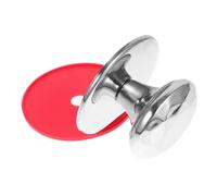 Garneck Bouton De Couvercle Acier Inoxydable Résistant Chaleur Poignée De Rechange Pour Couvercle De Marmite Pot Popote Bouton Et Anti-brûlure Pour Ustensiles De Cuisine