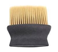 Garneck Brosse à Cheveux Cassée Professionnelle Noire et Jaune, Brosse de Salon Coiffure pour Nettoyage des Cheveux Cassés, Petite et Portable, Outil de Coiffure pour Coupe et Entretien