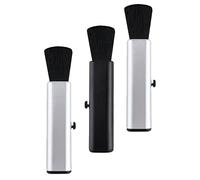 Garneck Brosses de Nettoyage pour Guitare et Ukulélé 3pcs en Abs et Laine, Pliables et Télescopiques, Nettoyage des Zones Difficiles D'accès, Transport Pratique