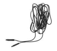 Garneck Câble D'extension AV 4 Contacts pour Caméra de Recul et Dash Cam, Câble PVC 2,5 M avec Transmission Stable des Données et Installation Facile