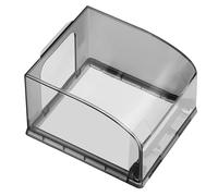 Garneck Cache Prise Étanche Transparent pour Extérieur Protection Murale Simple et Sécurité Électrique Eau Installation Facile Adapté Salle de Bain et Usage Domestique