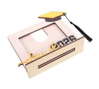 Garneck Cadre Photo avec Base Stable en Bois Beige de Remise de Diplôme et Affichage Polyvalent Décoration Élégante Remise des Diplômes 2026 pour Table de Chevet