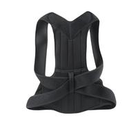 Garneck Ceinture Correctrice de Posture Ajustable pour Adulte et Garçon et Filles Soutien Dorsal Élastique Respirant Redresseur de Dos Bretelles Croisées pour Correction Colonne